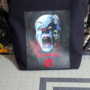 Pennywise horror tote bag handmade